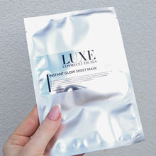 Load image into Gallery viewer, Professional-grade instant glow sheet mask for luminous skin