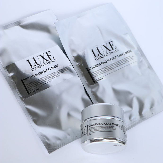 Multi-purpose mask trio for radiant skin in Brisbane