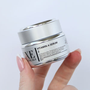 Vitamin A face serum for even skin tone and texture