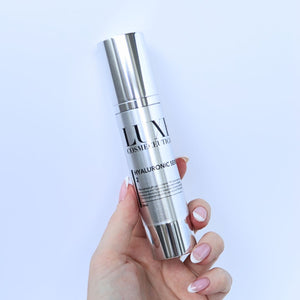 Hyaluronic acid face serum for anti-aging and hydration in Australia