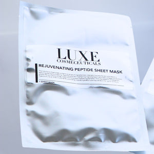 Australian-made peptide sheet mask for anti-aging benefits