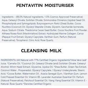 Natural skincare collection in Brisbane for sensitive skin